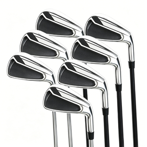 Club de golf d'entraînement personnalisé à manche court pour fer <span class=keywords><strong>7</strong></span>, fers de golf portables pour la pratique sur le driving range, équipement de golf pour débutants - Product Image 1