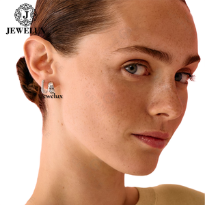 High Quality Natural VVS Diamond <b>Stud</b> Earrings 925 Sterling <b>Silver</b> Trendy Wedding Jewelry From Gujarat India - Product Image 4