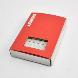 PLC programlama için Beckhoff EL3162 EtherCAT terminali <span class=keywords><strong>2</strong></span> kanallı 0-10V Analog giriş voltajı 16 Bit tek uçlu - Product Image 1
