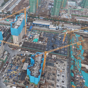 Grue à tour autoportante à tête plate Dahan QTZ80, capacité de levage de 6 tonnes, moment de levage de 80 t.m, portée de 60 m, certifiée ISO 9001 - Product Image 5