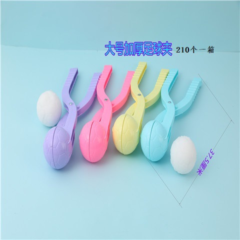 38CM soccer ball shaped snowball clip