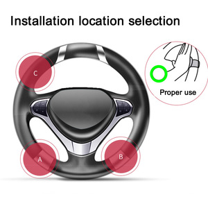 Bola de Refuerzo para Volante de Coche, 32 mm, Estilo Deportivo, Herramienta de Asistencia de Agarre de Resina - Product Image 4