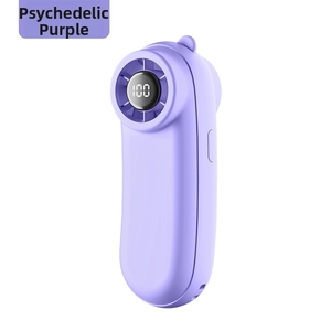 Ventilateur portable à main à col suspendu à grande vitesse 17000 tr/min, nouveau modèle, flux d'air puissant pour les sports de plein air, les voyages, vente en gros - Product Image 6