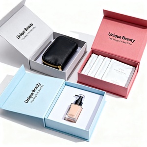 Caja de Cartón Biodegradable para Regalos, con Logotipo Personalizado, Inserto Rígido de Espuma EVA, Asa para Velas, Forro Magnético de Esponja - Product Image 1