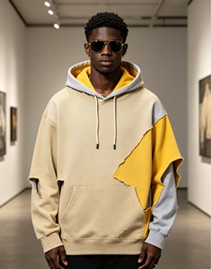 <span class=keywords><strong>Felpa</strong></span> con <span class=keywords><strong>Cappuccio</strong></span> in Cotone Personalizzata con Logo Ricamato o Stampato, Abbigliamento da Lavoro Unisex, Moda Sehe per Uomo e <span class=keywords><strong>Donna</strong></span> - Product Image 4