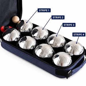 Ensemble <span class=keywords><strong>de</strong></span> boules <span class=keywords><strong>de</strong></span> pétanque professionnelles, 8 boules avec métal protégé contre <span class=keywords><strong>la</strong></span> rouille et sac <span class=keywords><strong>de</strong></span> transport, taille officielle, jeu <span class=keywords><strong>de</strong></span> pelote à balle pour l'extérieur - Product Image 4