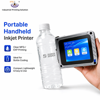 Machine de codage par lots portable IPS-MN1200, imprimante à jet d'encre thermique portable pour la date, le code-barres, le code QR, le logo sur le plastique et le carton