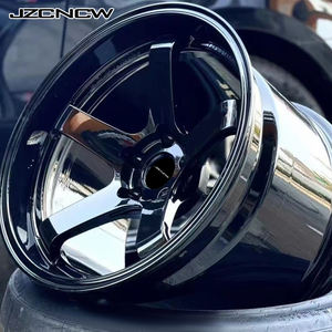 JZCNCW Nouvelles jantes en alliage d'aluminium forgé concave profond sur mesure à 5 trous de 15 à 22 pouces PCD 112 mm ET Largeur personnalisable 3 ans - Product Image 5