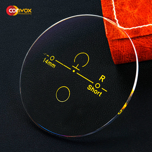 CONVOX Korean Joint Venture Lente óptica Precio 1,56 Lente progresiva HMC Optiacl para lentes de lectura <span class=keywords><strong>Trivex</strong></span> Lentes de Anteojos - Product Image 1