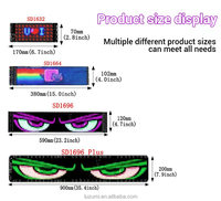 Layar LED Fleksibel Gulung untuk Video Wall Panel Luar Ruangan dengan Rating Tahan Air IP66 dari Pabrik