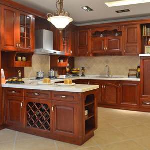 Four Seasons โรงงานขายตรงกรุงเทพตู้ไม้เฟอร์นิเจอร์ห้องครัว - Product Image 1