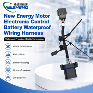 New Energy Vehicle Battery Motor Control Waterproof Communication Wiring Harness Cable Assembly - Product Image 1