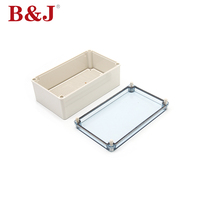 Boîtier transparent B&J 150x250x100mm, taille au choix, matériau UL 94 V-0, boîte électrique en plastique pour interrupteurs, en vente