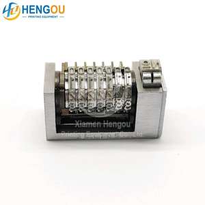 Mesin cetak huruf Gothic 4X8 7 digit maju mesin cetak Sinkable 2 digit suku cadang mesin cetak - Product Image 1