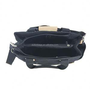 Fashion <b>Square</b> Canvas Lady Tote Shopping Bag Zipper Dressy Design Portable Crossbody Detachable <b>Adjustable</b> Shoulder Strap - Product Image 4