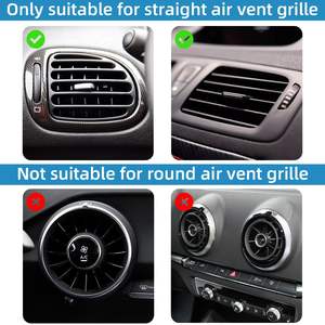 20 Piezas de Tiras Decorativas para Aire Acondicionado de Coche, Impermeables, Flexibles, para Salida de Ventilación de Automóvil, Acabado Brillante, Accesorios Universales para Vehículos - Product Image 3