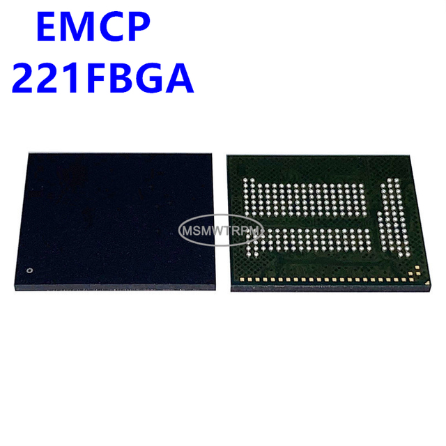 KMQD60013M-B318 EMCP 221FBGA EMMC5.1 32GB LPDDR3 16Gb Memory Chip IC Integrated Circuits Electronic Components Brand New