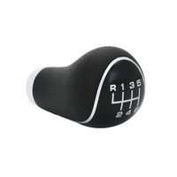 Nouveau pommeau de levier de vitesse manuel 5-6 vitesses en cuir noir antirouille pour Mazda 2 3 323 6 3 BK 2004-2012, garantie 12 mois