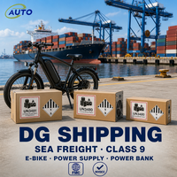 Expédition de marchandises dangereuses de classe 9 de Chine vers l'Amérique du Nord : Batteries, vélos électriques, batteries externes, dédouanement