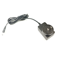 Adaptateur secteur interchangeable avec prise US/UK/EU/AU, DC 1,5A, matériau PC/ABS, sortie 5V-24V