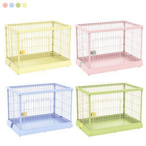 Çıkarılabilir evcil hayvan kafesi ve kolay kurulum ile ağır lüks tel örgü levha güçlü kilitleme evrensel tekerlekler kutulu kedi köpek kafesi - Product Image 6