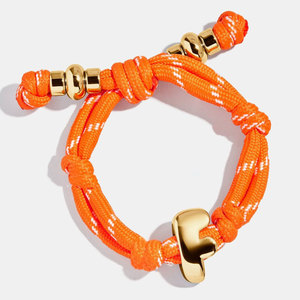 Personalizzabile intrecciato braccialetto di corda regolabile iniziale lettera Charm colorato amicizia gioielli per le donne uomini all'ingrosso - Product Image 6