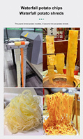 Voedselhakmolen Groentespiralisator Snijmachine Hakselaar Met Courgette Spiraalvormige Noedel/Spaghetti/Pastamaker