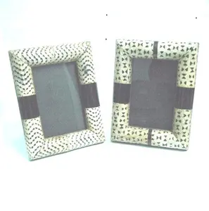 Horn Inlay Picture Photo Frame In Half Round Shape Available in all Photo Sizes Home Decor