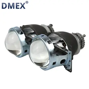 DMEX 3英寸D2S D2R D2H灯泡HID投影仪镜头完美H4 Q5双氙气HID投影仪镜头D2S投影仪HID RHD
