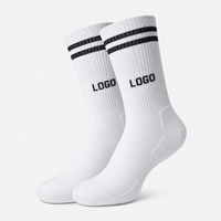 Chaussettes de sport personnalisées avec logo pour la remise en forme, l'entraînement et les exercices