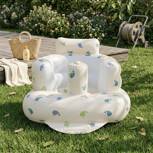 Sillón Inflable Moderno para Bebé con Bomba de Aire Integrada, Diseño de Oso, para Mayores de <span class=keywords><strong>3</strong></span> Meses, Uso en Restaurantes y Hoteles - Product Image 1