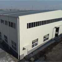 Bâtiment préfabriqué d'entrepôt d'atelier de structure en acier léger de conception moderne de haute qualité de Chine