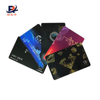Plastic Loyalty Membership Geschenk karte mit Barcode und Karten nummer