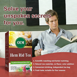 ชาสมุนไพร OEM Health Tea สำหรับริดสีดวงทวาร ชาดอกเก๊กฮวยธรรมชาติและสมุนไพรแอนโดรกราฟิส เฮดิโอติส ดิฟฟูซา 20 ซองชา ซองละ 2.5 กรัม บรรจุในกล่องมาตรฐาน CGMP - Product Image 6
