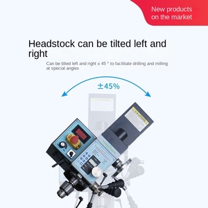 Tour à métaux manuel, tour combiné, machine à fraiser - Product Image 3