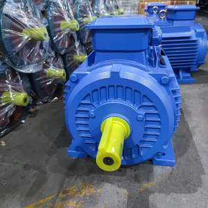 Motor de inducción asíncrono trifásico de 22 kW y 30 HP, modelo 180L-4, motor de inducción tipo ardilla de 30 HP, 22 kW trifásico asíncrono - Product Image 3