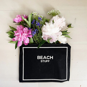 Qetesh Custom Logo Monogram Beach Pouch for Bathing Suits <strong>Sunscreen</strong> Storage Portable Practical Makeup <strong>Bag</strong> for Women - Product Image 3