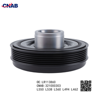 Pulley Crankshaft 	 LR113860 	 L550 L538 L560 L494 L462 	 L550 L538 L560 L494 L462PT204 204DTA