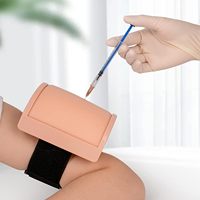 Modelo de Almohadilla de Entrenamiento para Inyecciones Intramusculares de 3 Capas, Simulador de Inyecciones IM, SQ, ID para Estudiantes, Enfermeras, Medicina, CE/ISO