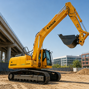 Excavadoras de orugas Kaisan 21 a 24 T, certificadas CE EPA, estándar de emisiones europeo, excavadora de gran tamaño para minería de oro - Product Image 4