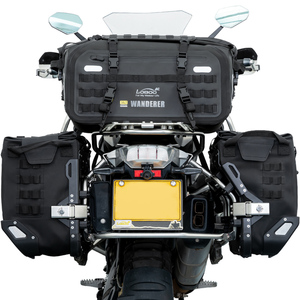 Nouveau Sac Latéral de 20L Grande Capacité en Plastique à Libération Rapide, Rangement Suspendu Étanche pour Queue de Moto Chunfeng 700Mt - Product Image 1