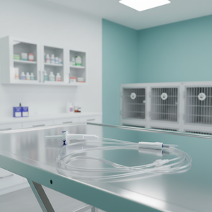 100 मिली 150 मिली पशु चिकित्सा सिरिंज 4 प्रशासन ने कुत्ते बिल्ली के लिए ड्रिप बरेट जलसेक सेट <span class=keywords><strong>60</strong></span> बूंदों/मिली टिकाऊ सुरक्षित सस्ती - Product Image 3