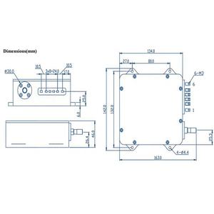 โมดูลเลเซอร์สีฟ้า450nm 45W สำหรับการตัดเลเซอร์อุปกรณ์เลเซอร์ - Product Image 5