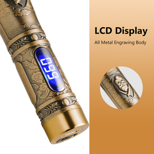 Cortadora de Pelo Eléctrica DSP para Hombre, Pantalla LCD, Cuchilla de Acero Inoxidable, Recargable, Recortadora de Barba, Herramienta Profesional de Barbería - Product Image 4