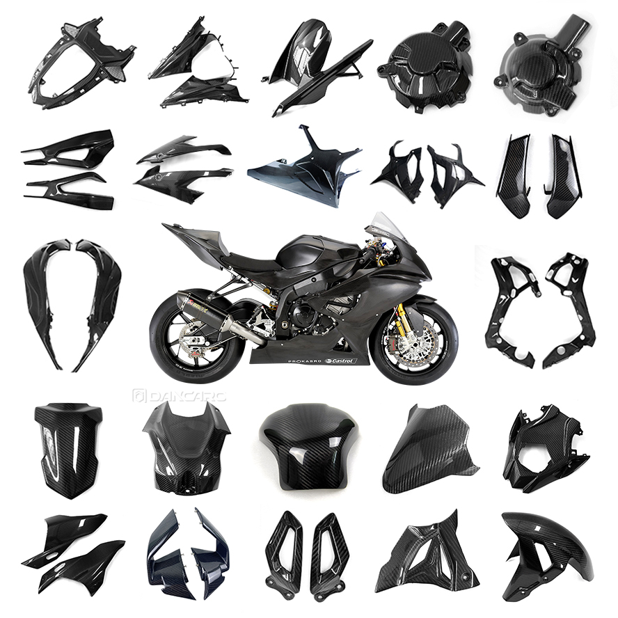 BMW S1000RR パッセンジャーシートカバー　リアルカーボン純正　送料込み GJ-FMN0346-DANCARO-Carbon-