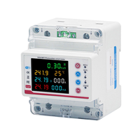 Contactor de fugas a tierra 2P 100A, medidor de energía, temporizador, disyuntores de CA monofásicos, Wifi, soporte para el Hogar Inteligente