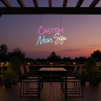 Nouvelle enseigne lumineuse LED néon personnalisée Logo de barre personnalisé
