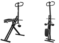 Star Fitness, 4 bandas de resistencia ajustables, máquina de remo y paseo, ejercicio en casa, sentadillas y entrenamiento básico, estación multifunción