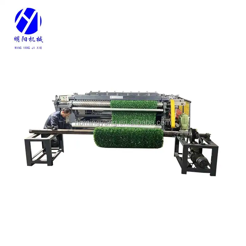 Proveedor de China, máquina de valla Artificial de plástico para exteriores, máquinas de marcado de césped