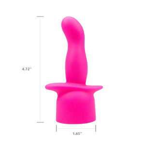 Silikon-Schlangenform Mini-Körperstab-Aufsatz Kopfzubehör für Iwand Mini Vibrator Massagestab - Product Image 5